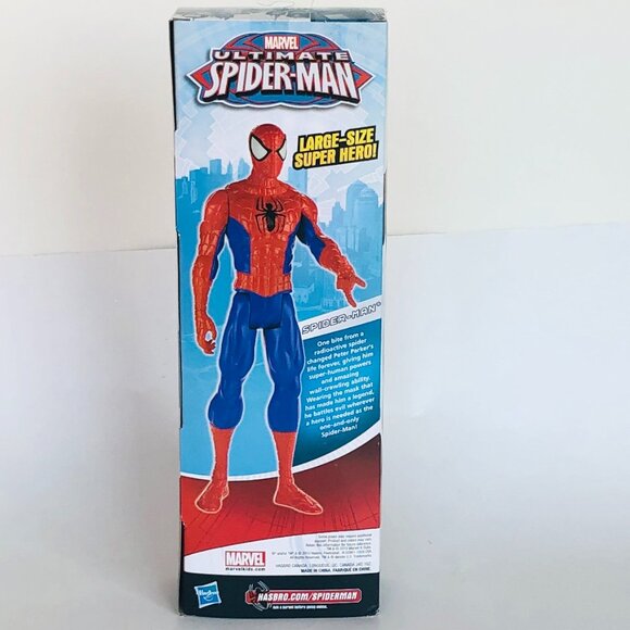 Marvel Titan Hero Ultimate Spider-Man 12" New in Box - Picture 13 of 15